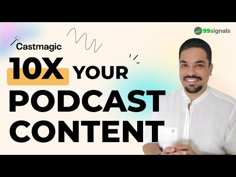 Watch 'Castmagic Review & Demo - The Ultimate AI Podcast Tool for Show Notes & Transcripts (Lifetime Deal)'