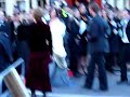 arriving at the baftas