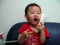baby talking on the phone