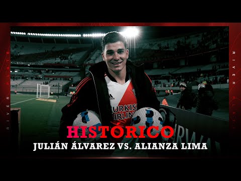  ¡6 GOLES EN UN PARTIDO!  Julián Álvarez y su noche histórica vs. Alianza Lima