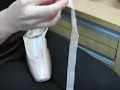 How To Sew On Ribbons On Your Pointe Shoes! How To Sew On Ribbons On Your Pointe Shoes!