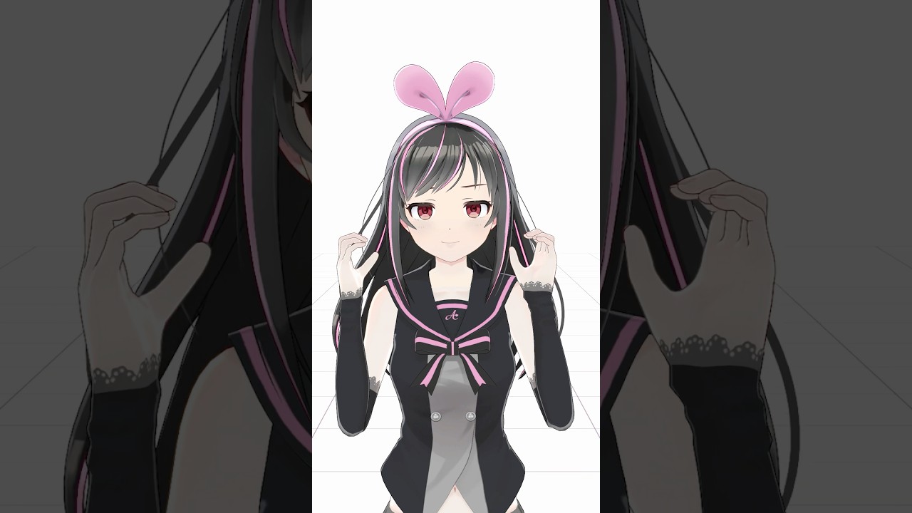 #KAMACHO ブラックアイに踊ってもらいました🖤🩷 #dance  #キズナアイ #かまってアイちゃん