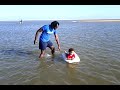 Keziah goes surfing