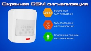 Видео. Охранная сигнализация GSM сигнализация Контакт GSM-2