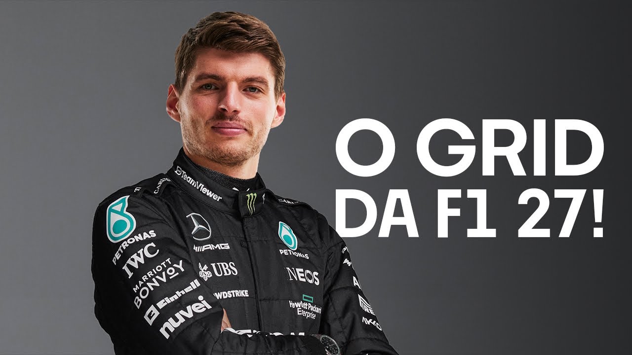 O GRID da F1 em 2027! MAX VAZA? Previsões da Mãe Dinássio!