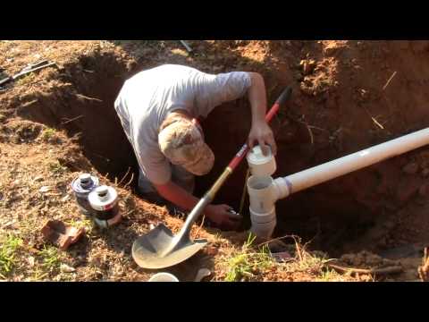 how to drain natural gas line