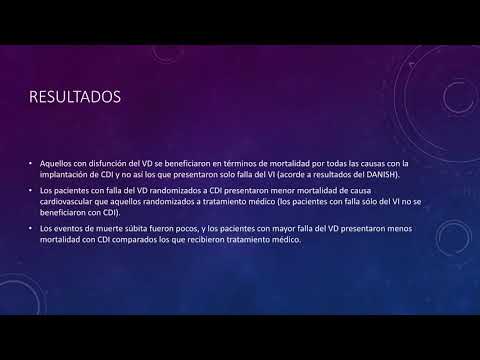 Disfunción ventricular derecha y el efecto de CDI en pacientes con insuficiencia cardíaca sistólica no isquémica. Dra. María Victoria Vannoni. Residencia de Cardiología. Hospital C. Argerich. Buenos Aires