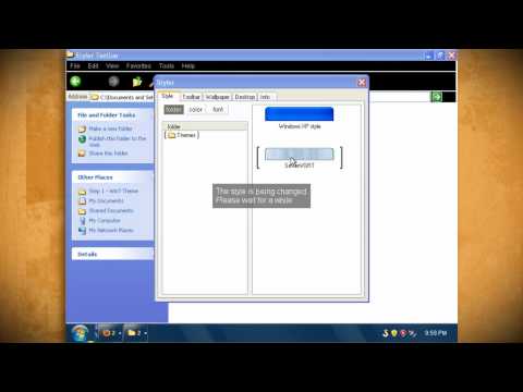 how to download windows 7 skin for xp