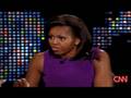 Michelle Obama : Part4 Larry King Live