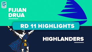 Drua v Highlanders Rd.11 2022 Super rugby Pacific video highlights