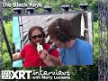 marty lennartz of 93xrt interviews the black keys at the 2007 lollapalooza music festival.