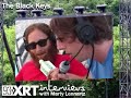 marty lennartz of 93xrt interviews the black keys at the 2007 lollapalooza music festival.