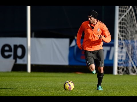 Tre giorni a Lazio-Juve: l'allenamento a Vinovo - Three-day countdown to Lazio: training in Vinovo