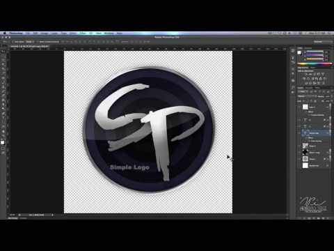 how to create logo in photoshop