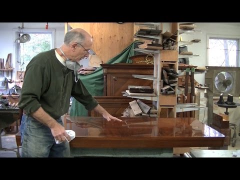 how to repair oak veneer table top