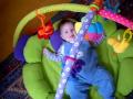 Baby Arran playing Baby Arran playing