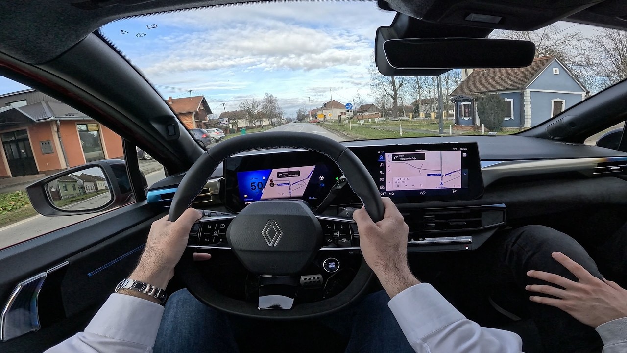 New RENAULT CLIO 2026 - POV test drive (HIGHWAY & country roads) Full Hybrid 160