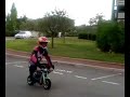 C1 Pocketbike Testfahrt
