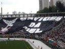 Corinthians X Santo Andr� (11/10) Bandeir�o Gavi�es da Fiel