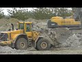 Click here to watch this video Volvo L180E And A Volvo Ec460cl At Work In The Quarry 1/2