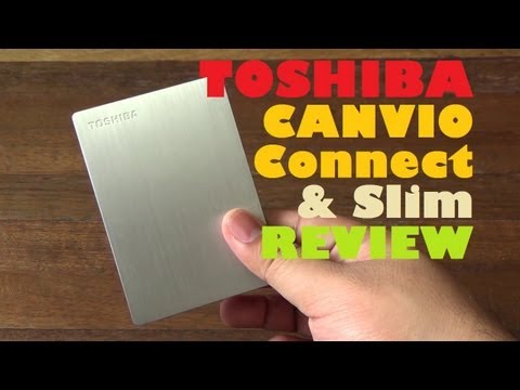 Toshiba Canvio Connect & Slim Review - USB 3.0 Hard Drives With Cloud Storage Apps For PHP 3-3.5k