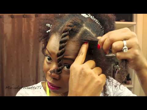 how to properly twist natural hair