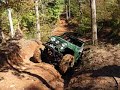 Russell climbing the Chili Bowl at Shiloh Ridge