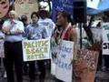 Hawaiii law makers call for justice at Pacific Beach Hotel