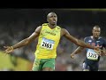 Usain Bolt Outstanding Champion Beijing 2008 Olympics