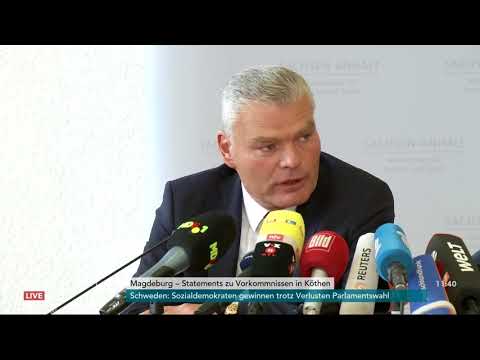 Pressekonferenz zum Todesfall in Kthen am 10.09.18