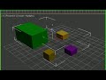 3Ds Max Tutorial - 9 - Grouping and Linking