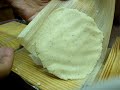 Receta de los tamales comida mexicana parte final