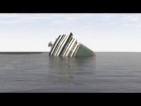 costa concordia - More than a year after the Costa Concordia sank, a major salvage operation is underway to stabilize the wreck before floating it and towing it to a port for ...