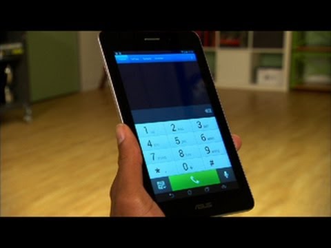 The Asus FonePad works well as a tablet, looks ridiculous as a phone
