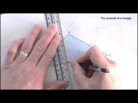 how to locate centroid