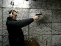 -----DASH----- firing CZ 9mm pistol (25 meters)