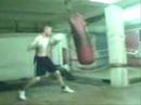Webguy n Camboi on punchbag