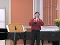K. Penderecki: Thre miniatures, No 1, Fr. Poulanc: Sonata...