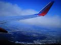 Pleasant Flight to San Diego, CA.... Above the Clouds...