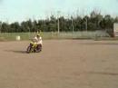 Jamie's honda 400 chopper