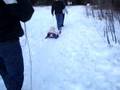 Xmas walk in Slave Lake