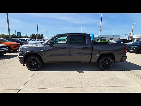New 2026 Granite Crystal Metallic Clear-Coat Exterior Paint RAM BIG HORN 4X4 CREW CAB 5