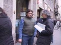 Volantinaggio presso la Prefettura di Milano