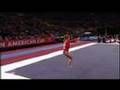 Shawn Johnson on Floor at Tyson American Cup