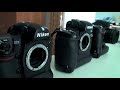 Nikon D2X - D1 - D80 compared