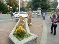 Statue Woman Downtown Victoria, BC