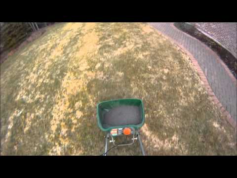 how to apply lime to a lawn