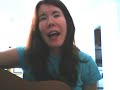 me singing weeping tile's dogs and thunder.