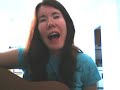 me singing weeping tile's dogs and thunder.