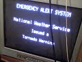 my camera test for EAS emergencies/tests (black screen)